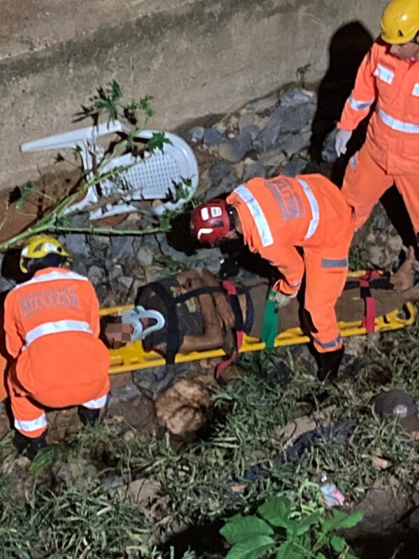 HOMEM CAI EM CÓRREGO NO NORTE DE MINAS