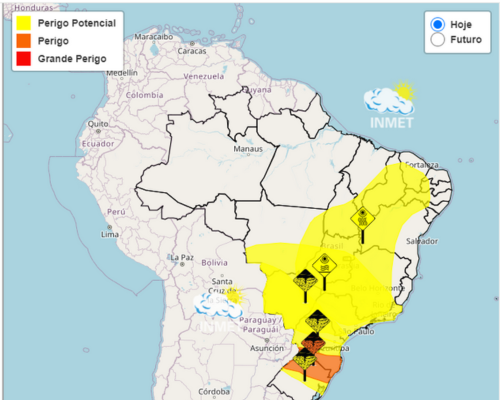 CHUVA A VISTA PARA A REGIÃO DE JURAMENTO